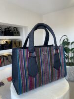Dark multicolor asooke bag - Image 2