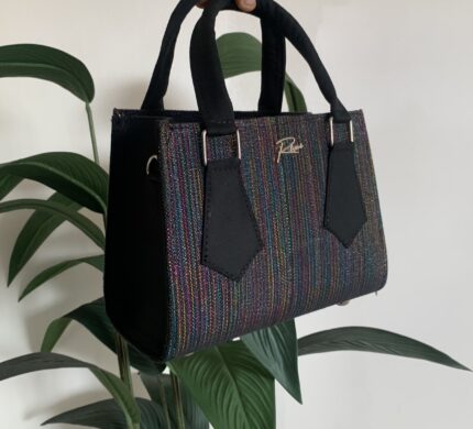 Multicolour stripe asooke