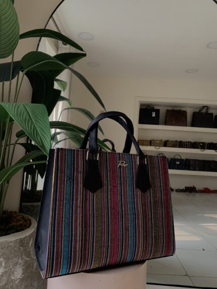 Dark multicolour maxi asooke