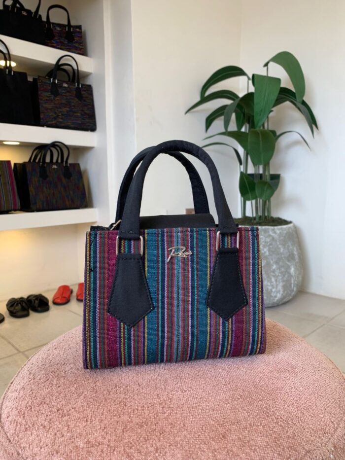 Dark multicolor asooke bag - Image 1