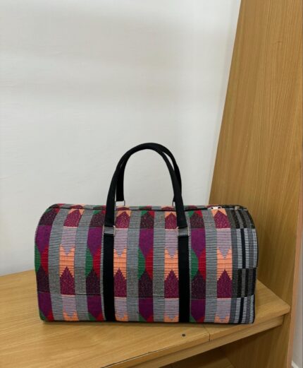 Dayo duffle bag in akwete fabric