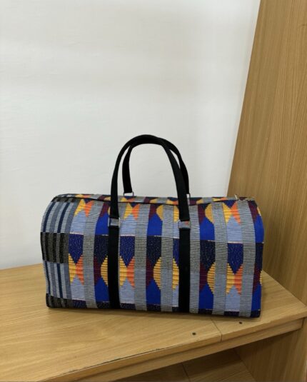 Dayo duffle bag in akwete fabric