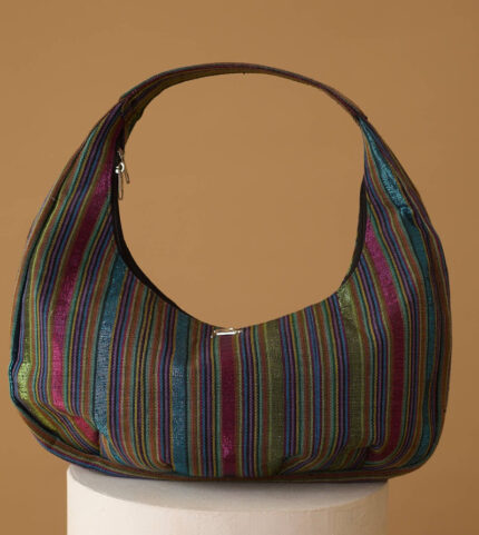 Asooke Hobo bag in asake print