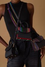 Oyin in red multicolor Asooke - Image 2