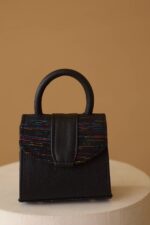 Oyin in black multicolor Asooke