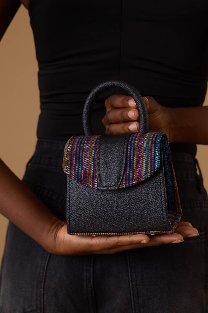Oyin in dark multicolor Asooke - Image 2